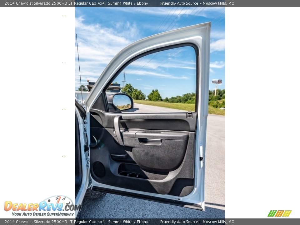 2014 Chevrolet Silverado 2500HD LT Regular Cab 4x4 Summit White / Ebony Photo #22