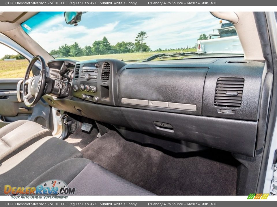 2014 Chevrolet Silverado 2500HD LT Regular Cab 4x4 Summit White / Ebony Photo #23