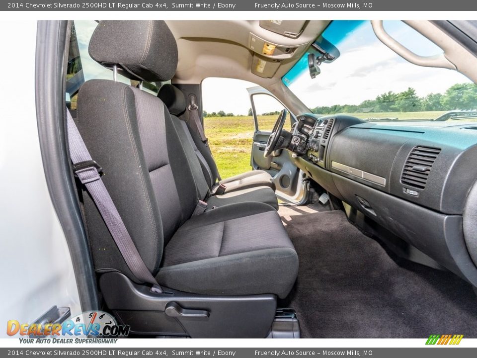 2014 Chevrolet Silverado 2500HD LT Regular Cab 4x4 Summit White / Ebony Photo #24
