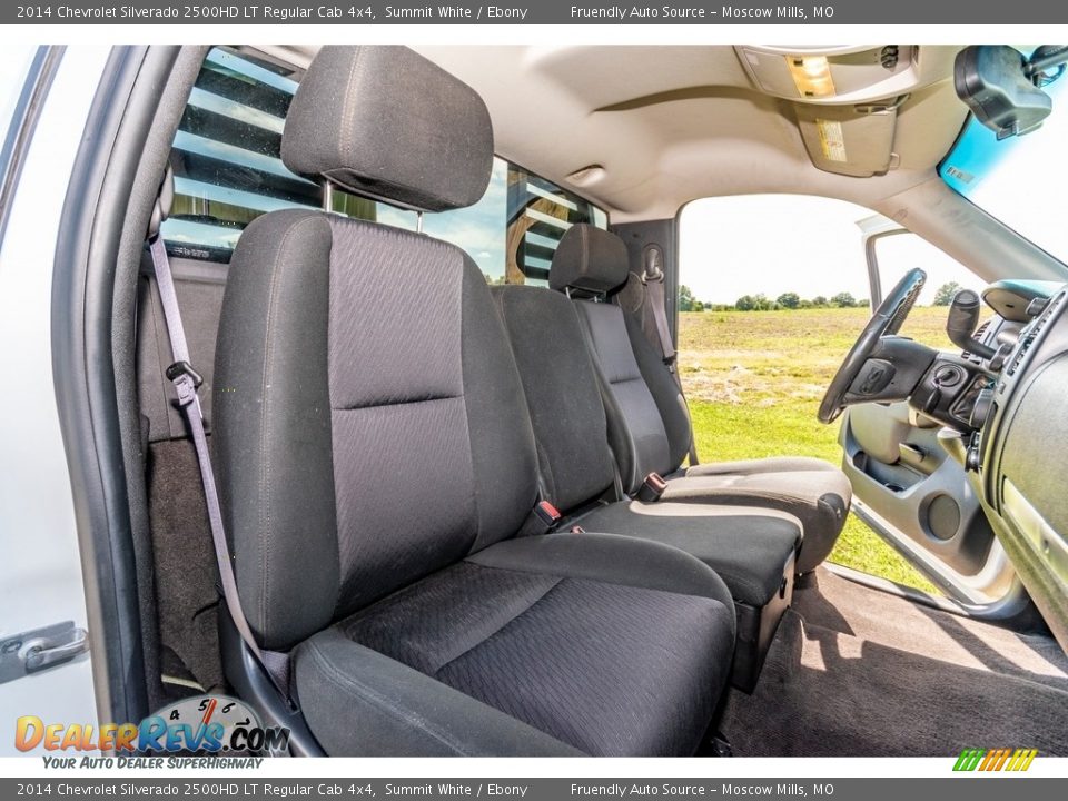2014 Chevrolet Silverado 2500HD LT Regular Cab 4x4 Summit White / Ebony Photo #25