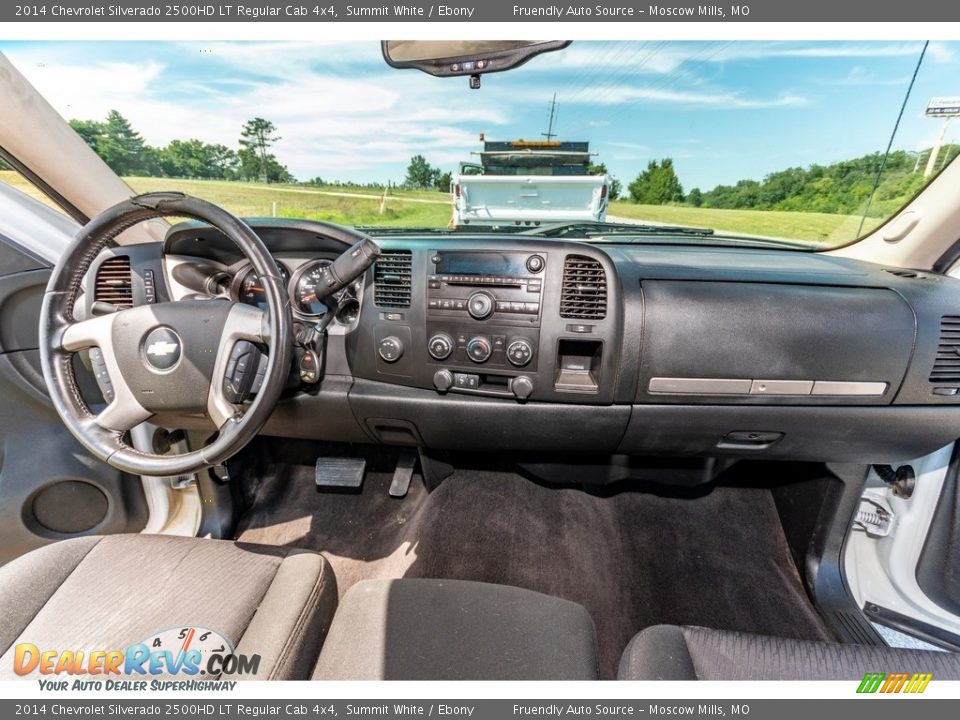 2014 Chevrolet Silverado 2500HD LT Regular Cab 4x4 Summit White / Ebony Photo #26