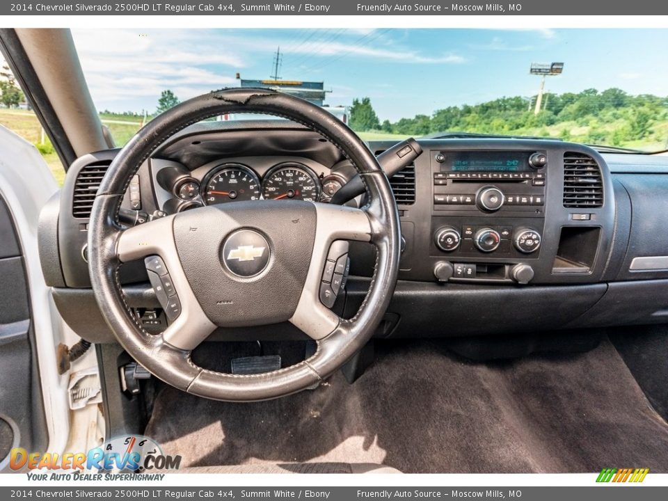 2014 Chevrolet Silverado 2500HD LT Regular Cab 4x4 Summit White / Ebony Photo #29