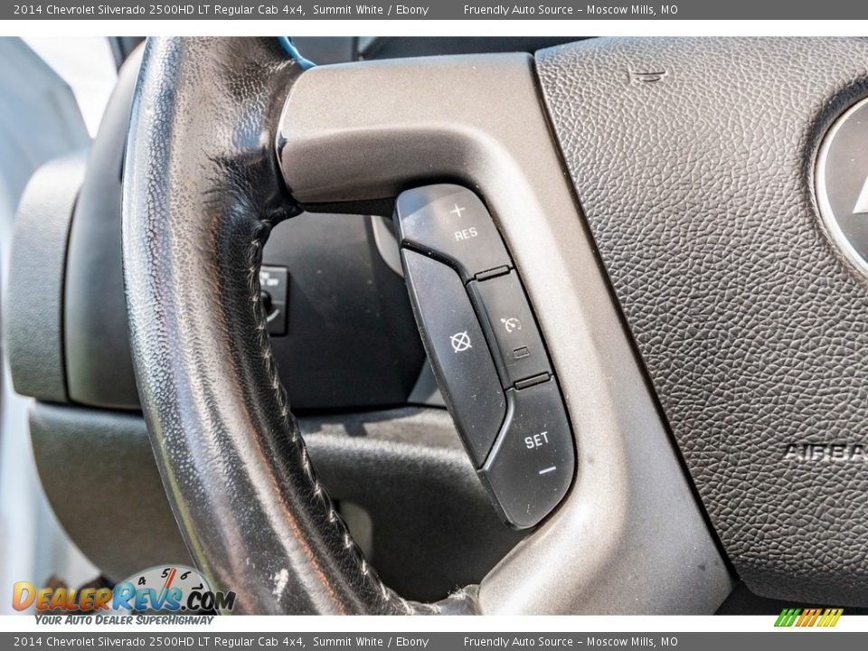 2014 Chevrolet Silverado 2500HD LT Regular Cab 4x4 Summit White / Ebony Photo #30