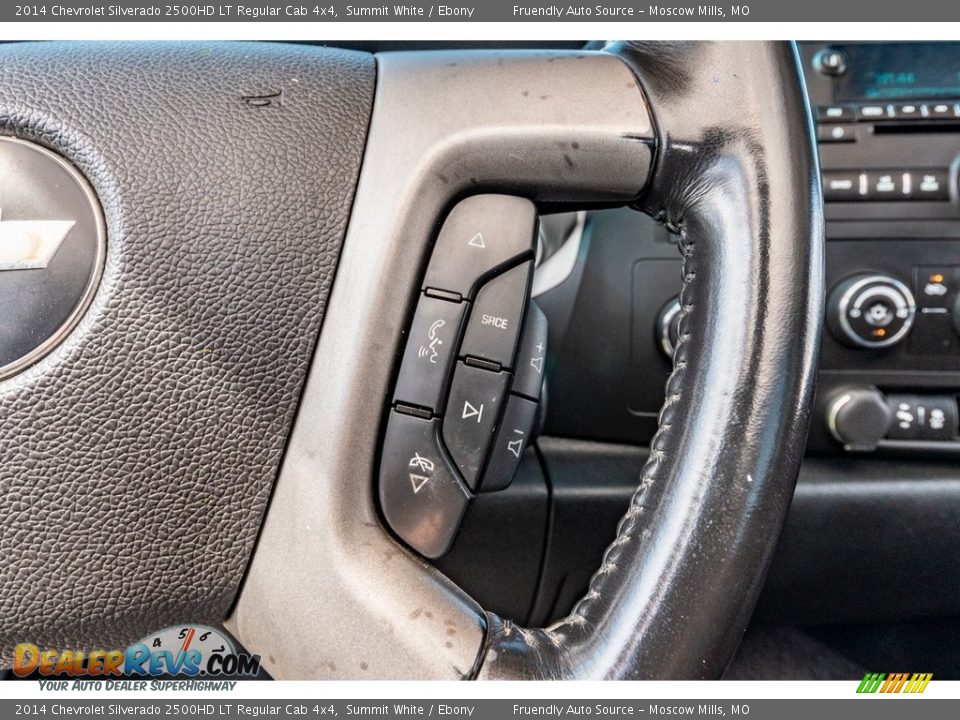 2014 Chevrolet Silverado 2500HD LT Regular Cab 4x4 Summit White / Ebony Photo #31