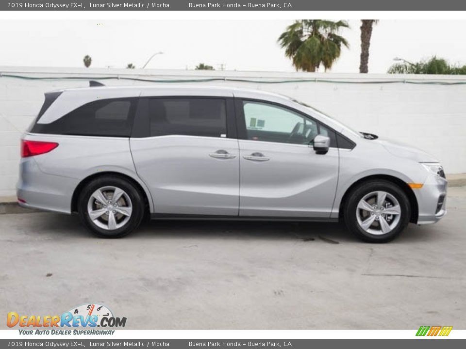 2019 Honda Odyssey EX-L Lunar Silver Metallic / Mocha Photo #5