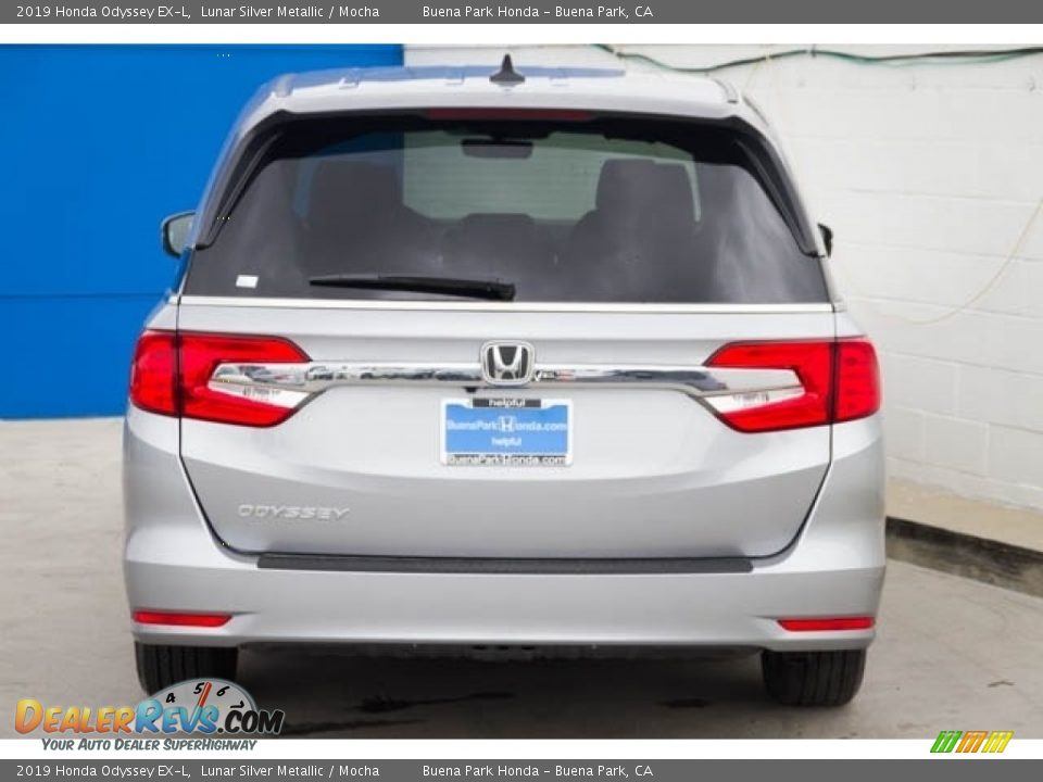 2019 Honda Odyssey EX-L Lunar Silver Metallic / Mocha Photo #6