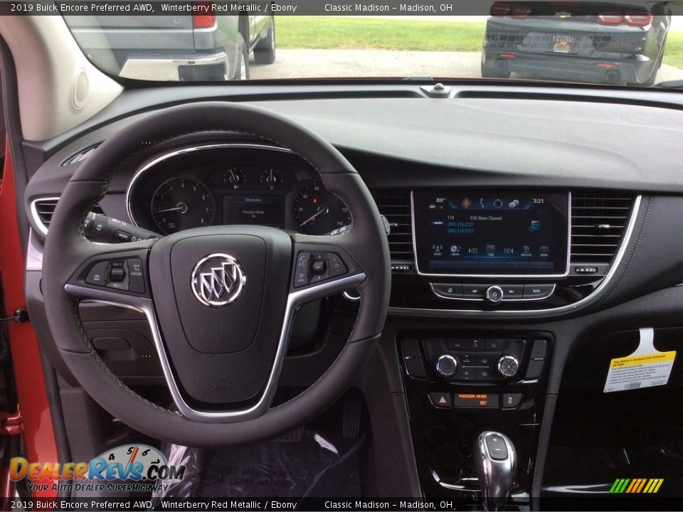2019 Buick Encore Preferred AWD Winterberry Red Metallic / Ebony Photo #2