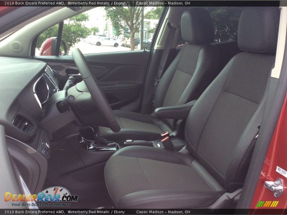 2019 Buick Encore Preferred AWD Winterberry Red Metallic / Ebony Photo #3