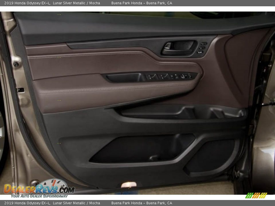 2019 Honda Odyssey EX-L Lunar Silver Metallic / Mocha Photo #14