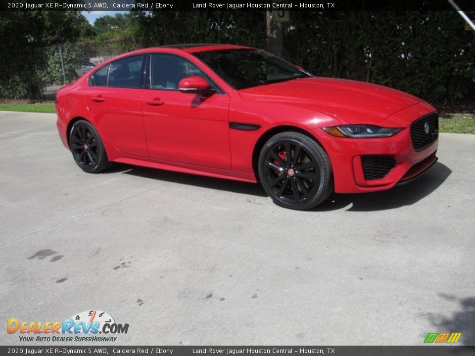 Caldera Red 2020 Jaguar XE R-Dynamic S AWD Photo #1