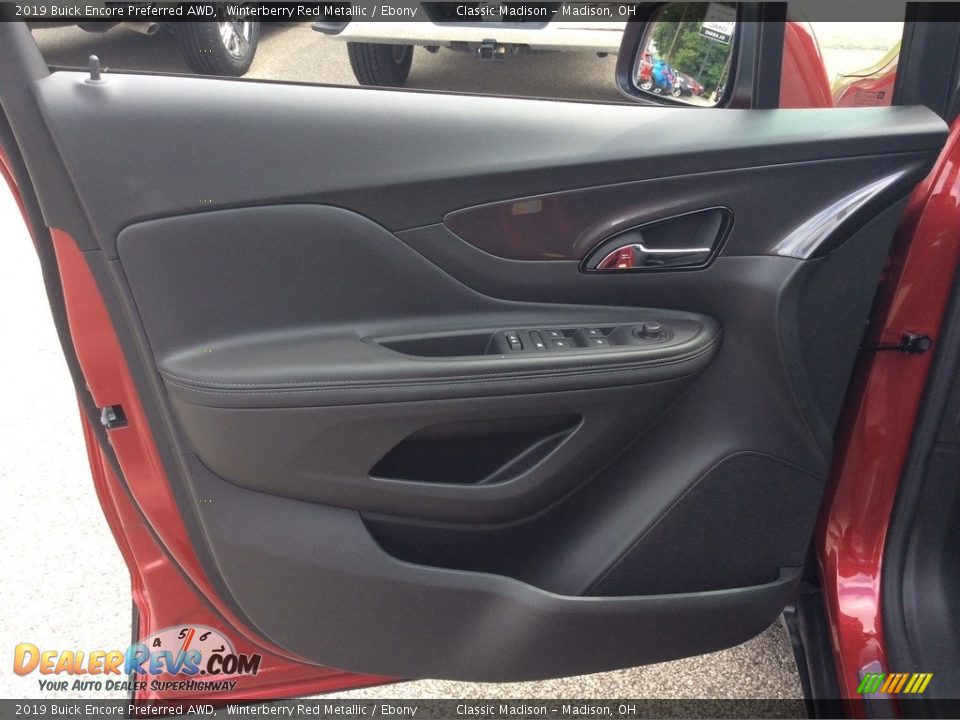 2019 Buick Encore Preferred AWD Winterberry Red Metallic / Ebony Photo #10