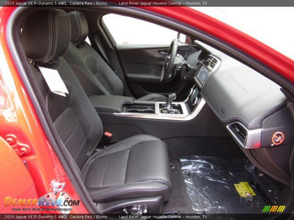 Front Seat of 2020 Jaguar XE R-Dynamic S AWD Photo #5