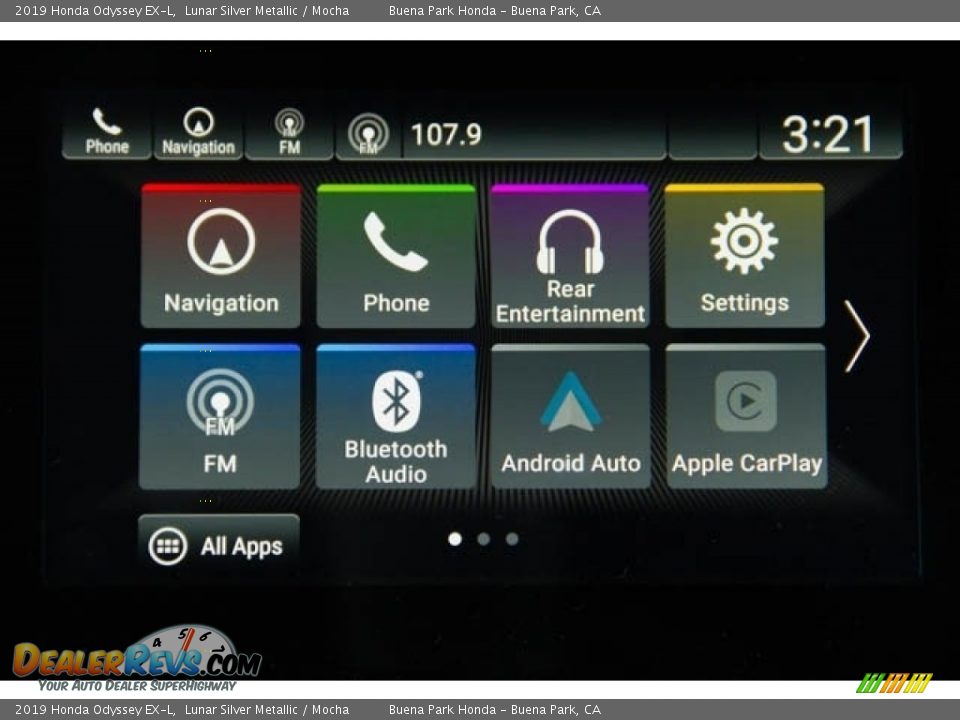 2019 Honda Odyssey EX-L Lunar Silver Metallic / Mocha Photo #28