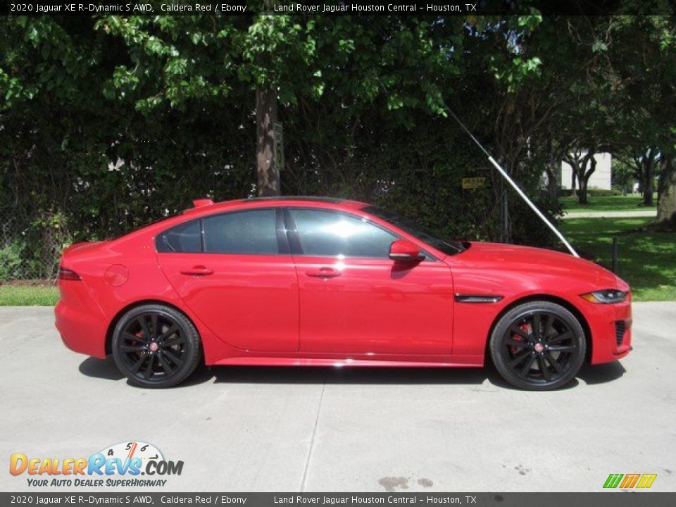 Caldera Red 2020 Jaguar XE R-Dynamic S AWD Photo #6