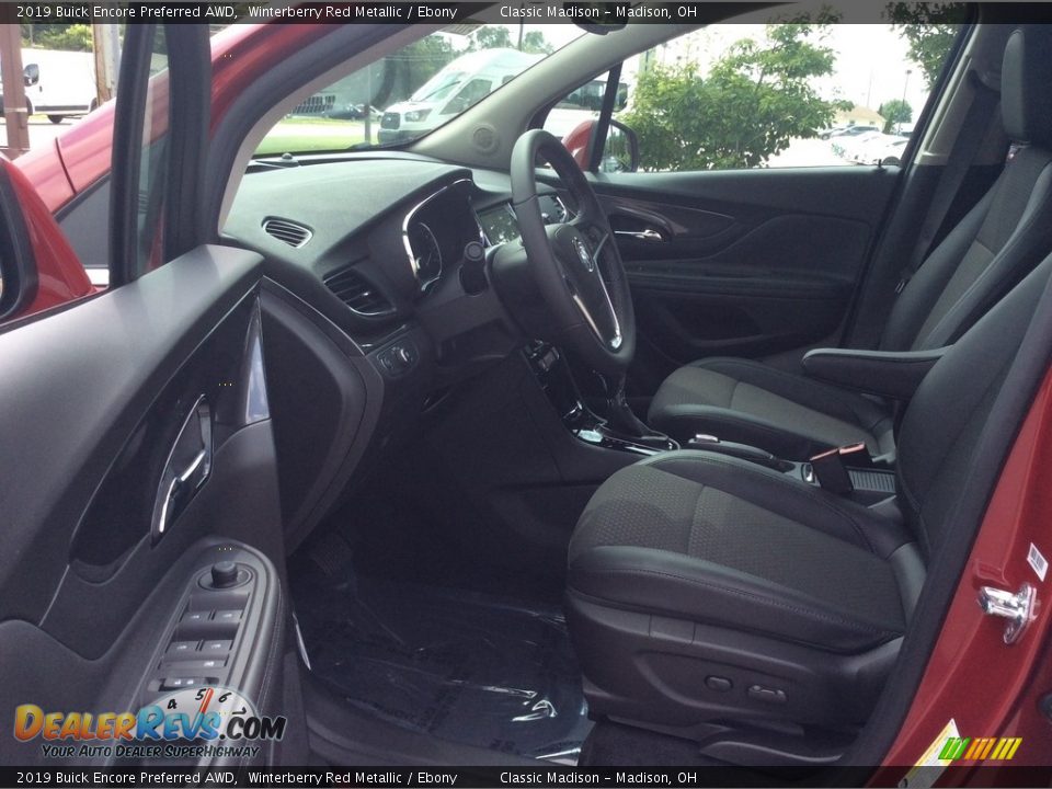 2019 Buick Encore Preferred AWD Winterberry Red Metallic / Ebony Photo #11