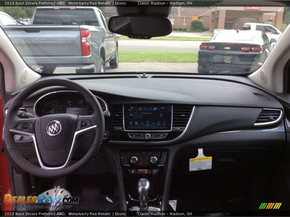 2019 Buick Encore Preferred AWD Winterberry Red Metallic / Ebony Photo #12