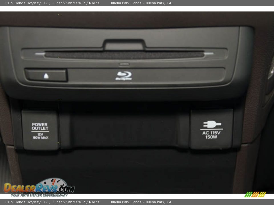 2019 Honda Odyssey EX-L Lunar Silver Metallic / Mocha Photo #31