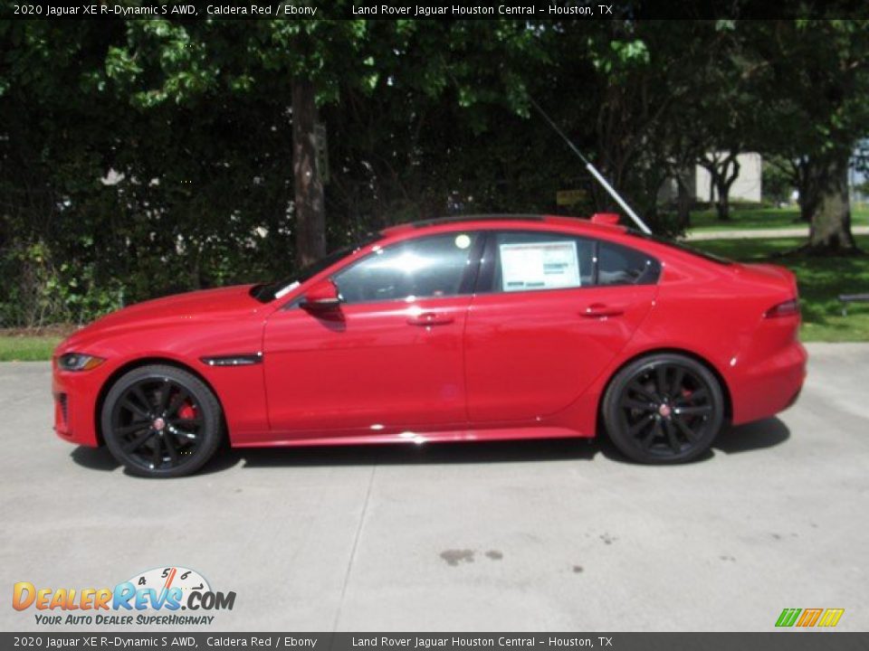 Caldera Red 2020 Jaguar XE R-Dynamic S AWD Photo #11