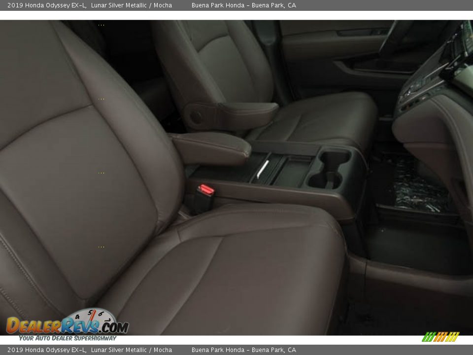 2019 Honda Odyssey EX-L Lunar Silver Metallic / Mocha Photo #36