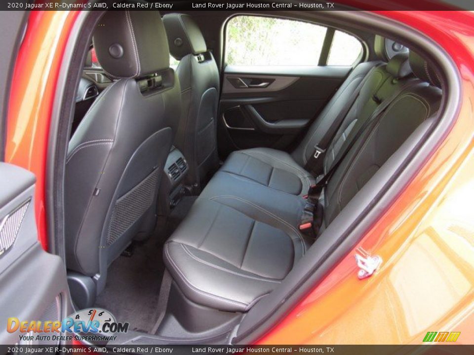 Rear Seat of 2020 Jaguar XE R-Dynamic S AWD Photo #13
