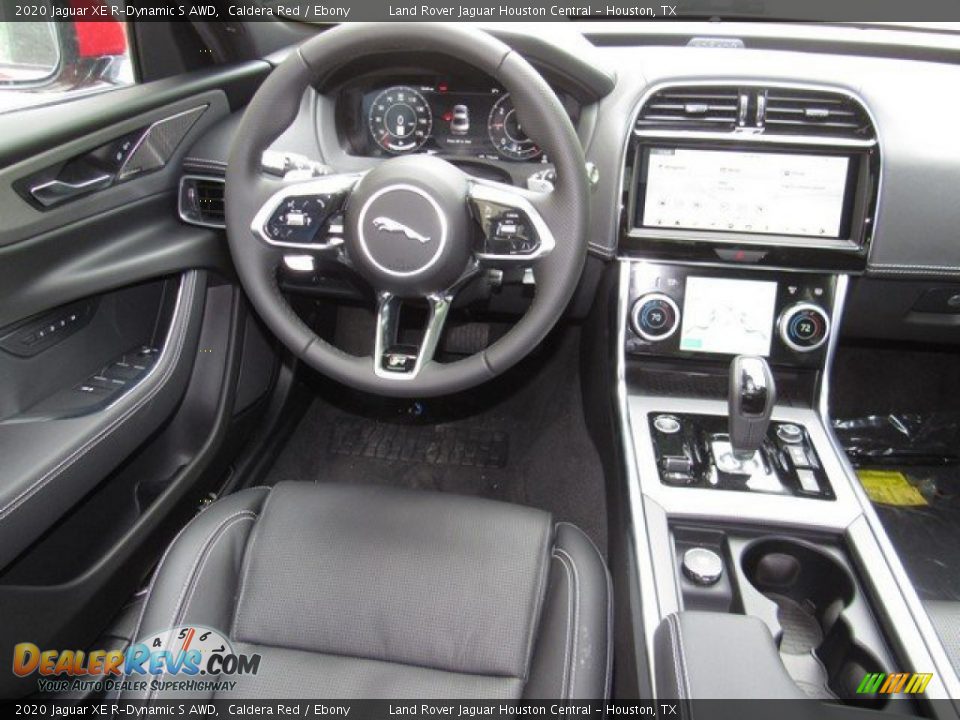 Dashboard of 2020 Jaguar XE R-Dynamic S AWD Photo #14