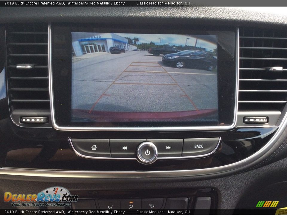 2019 Buick Encore Preferred AWD Winterberry Red Metallic / Ebony Photo #19