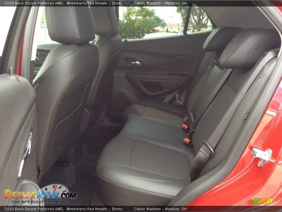 2019 Buick Encore Preferred AWD Winterberry Red Metallic / Ebony Photo #20