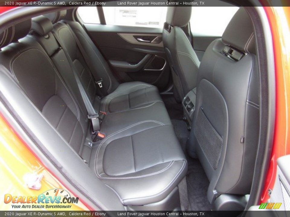Rear Seat of 2020 Jaguar XE R-Dynamic S AWD Photo #19