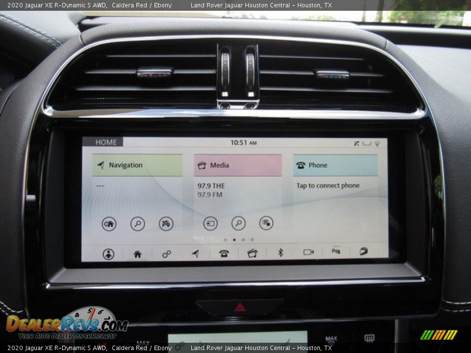 Controls of 2020 Jaguar XE R-Dynamic S AWD Photo #31