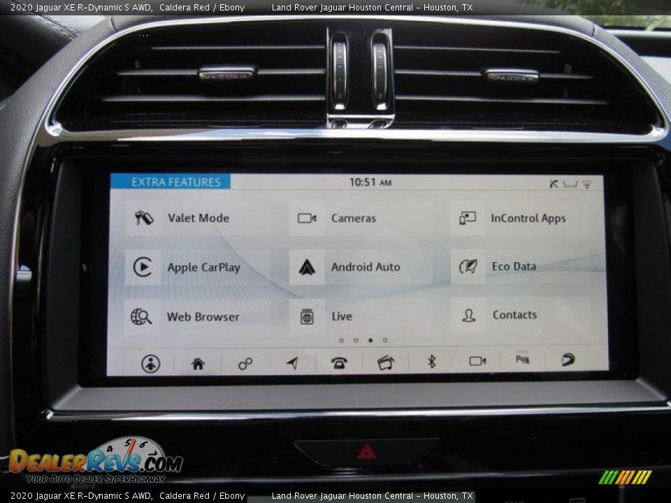 Controls of 2020 Jaguar XE R-Dynamic S AWD Photo #32