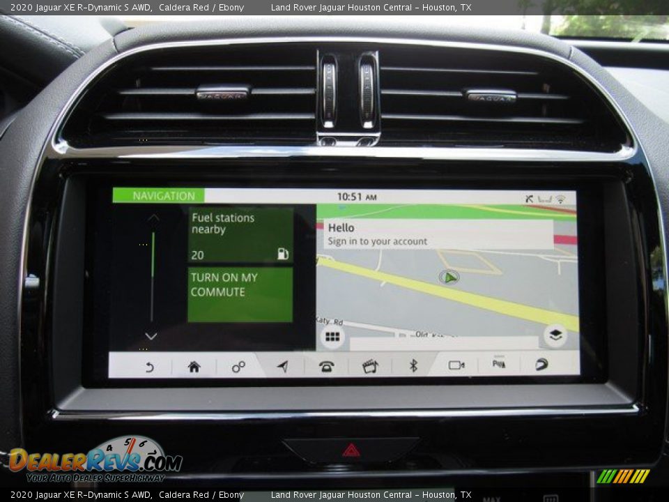 Navigation of 2020 Jaguar XE R-Dynamic S AWD Photo #34