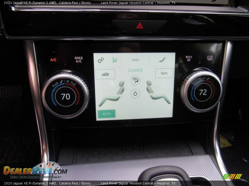 Controls of 2020 Jaguar XE R-Dynamic S AWD Photo #36