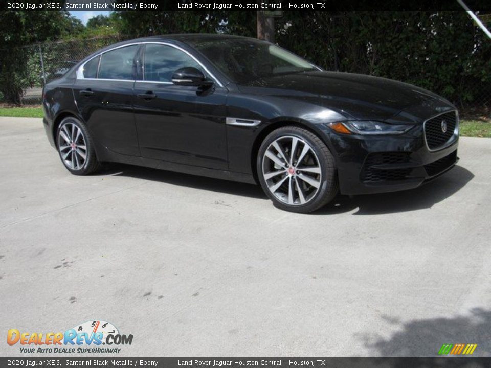 Santorini Black Metallic 2020 Jaguar XE S Photo #1