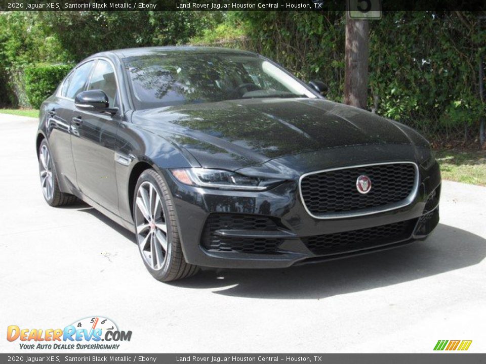 Santorini Black Metallic 2020 Jaguar XE S Photo #2