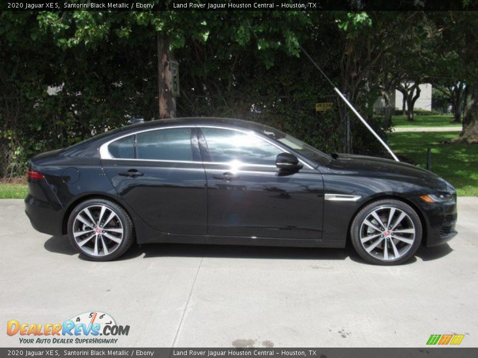 Santorini Black Metallic 2020 Jaguar XE S Photo #6