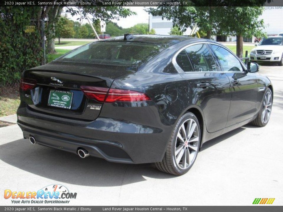 2020 Jaguar XE S Santorini Black Metallic / Ebony Photo #7