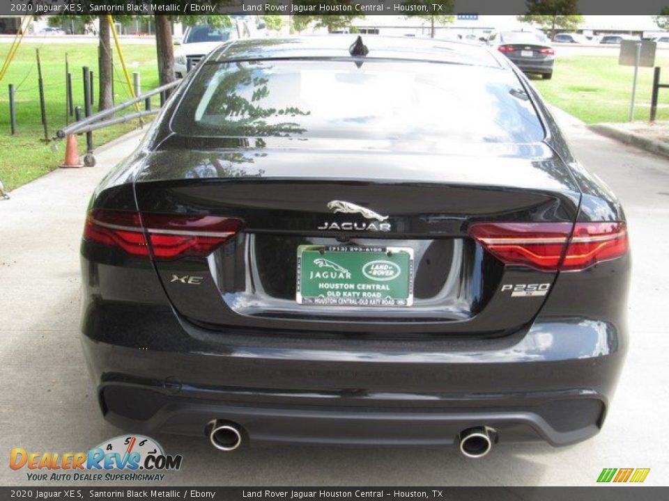 2020 Jaguar XE S Santorini Black Metallic / Ebony Photo #8