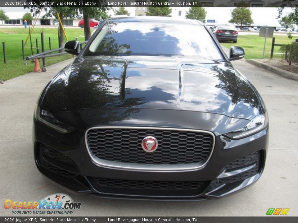 2020 Jaguar XE S Santorini Black Metallic / Ebony Photo #9