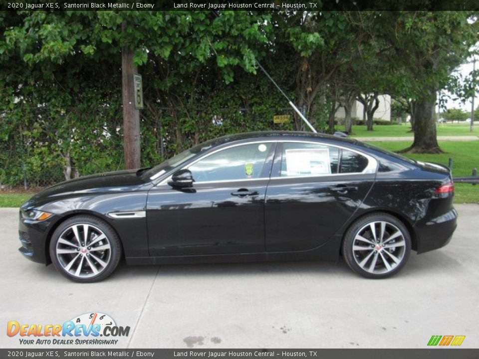 Santorini Black Metallic 2020 Jaguar XE S Photo #11