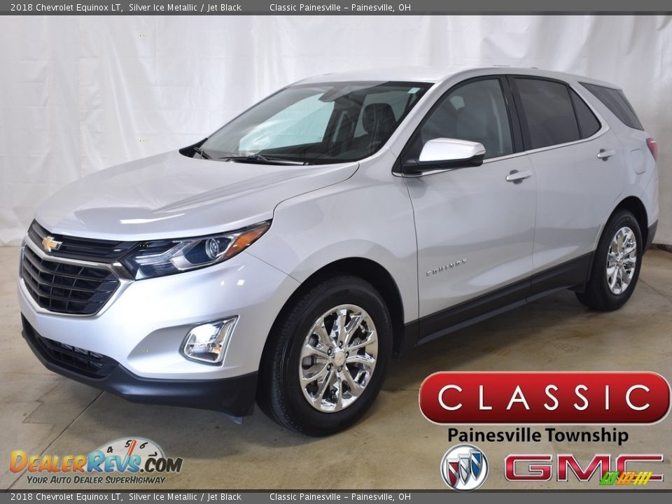 2018 Chevrolet Equinox LT Silver Ice Metallic / Jet Black Photo #1