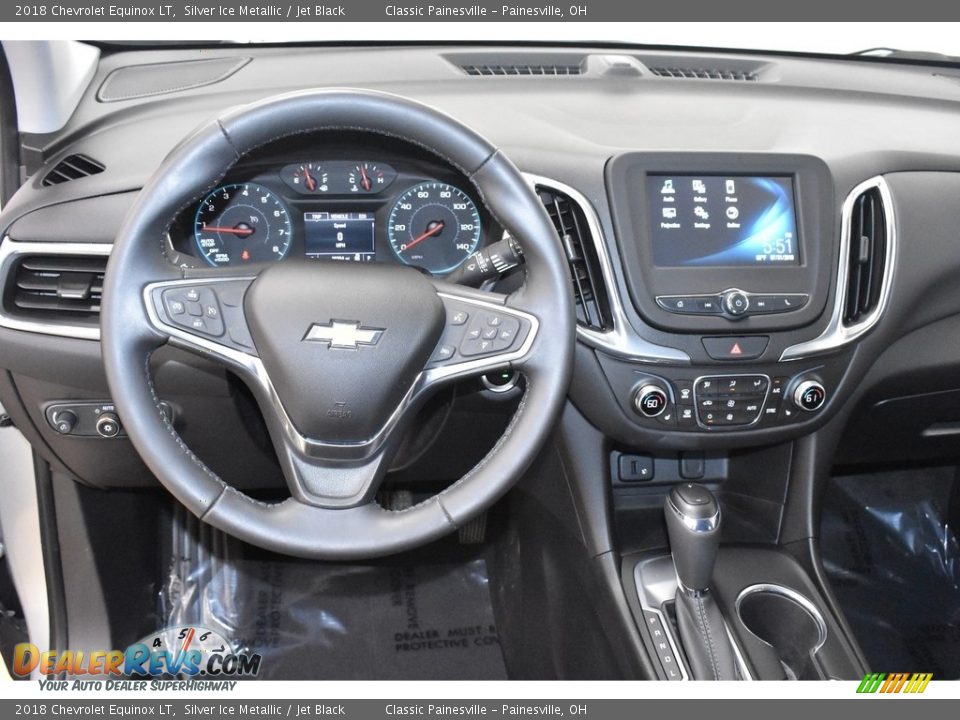 2018 Chevrolet Equinox LT Silver Ice Metallic / Jet Black Photo #12