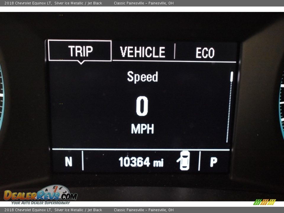 2018 Chevrolet Equinox LT Silver Ice Metallic / Jet Black Photo #15
