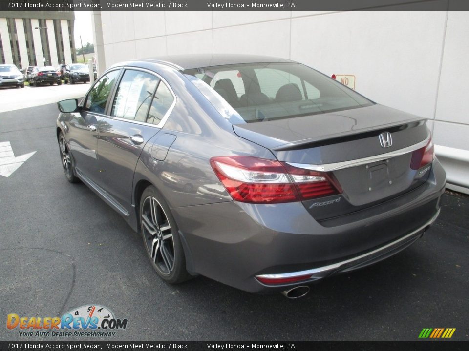 2017 Honda Accord Sport Sedan Modern Steel Metallic / Black Photo #3