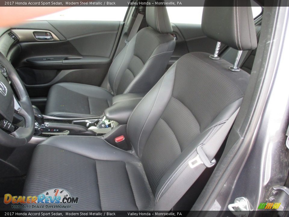2017 Honda Accord Sport Sedan Modern Steel Metallic / Black Photo #11