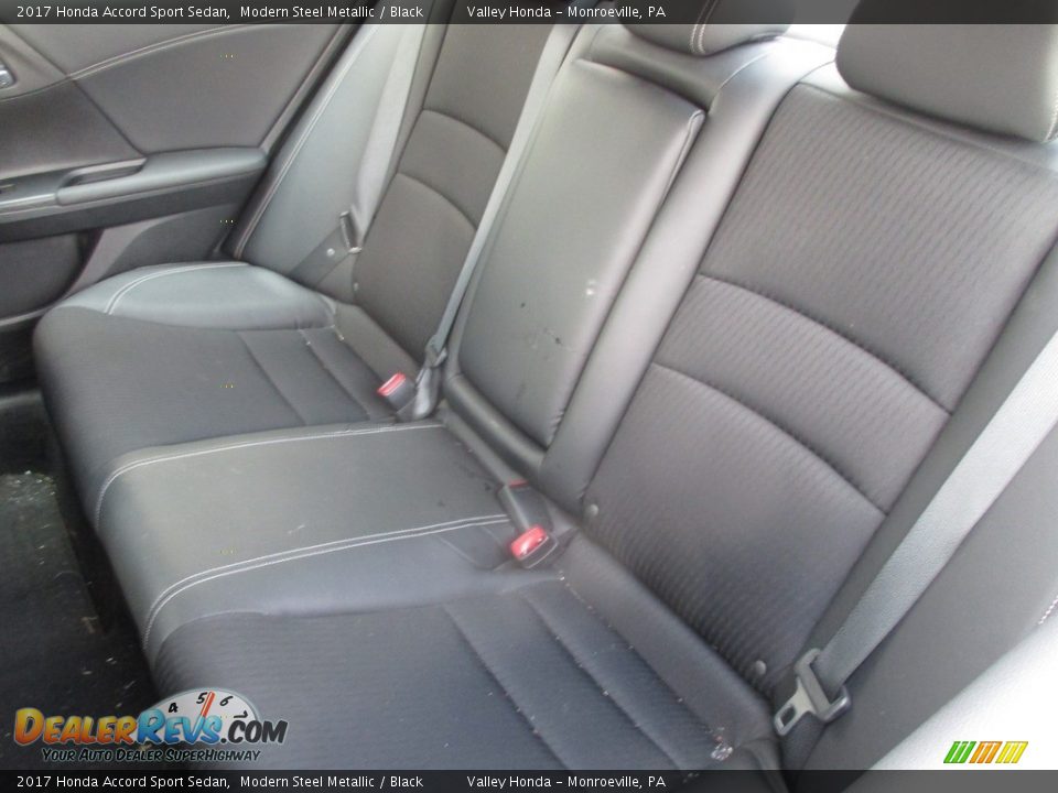 2017 Honda Accord Sport Sedan Modern Steel Metallic / Black Photo #12