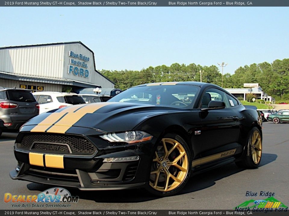 Front 3/4 View of 2019 Ford Mustang Shelby GT-H Coupe Photo #1