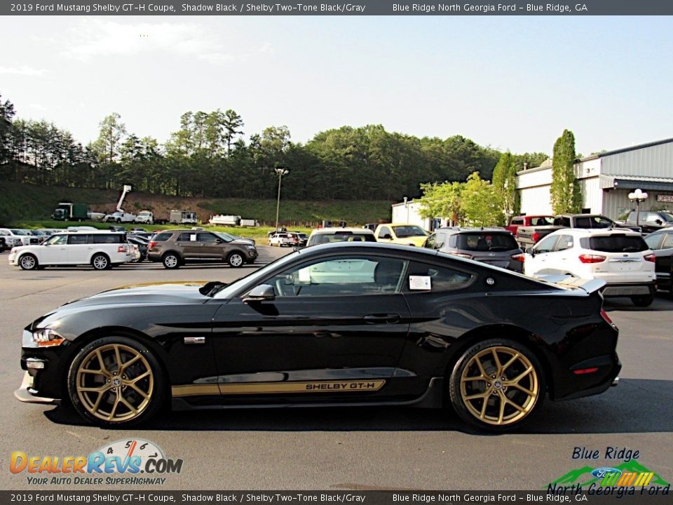 Shadow Black 2019 Ford Mustang Shelby GT-H Coupe Photo #2