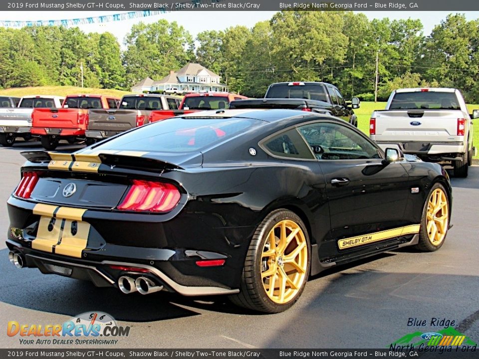 2019 Ford Mustang Shelby GT-H Coupe Shadow Black / Shelby Two-Tone Black/Gray Photo #5