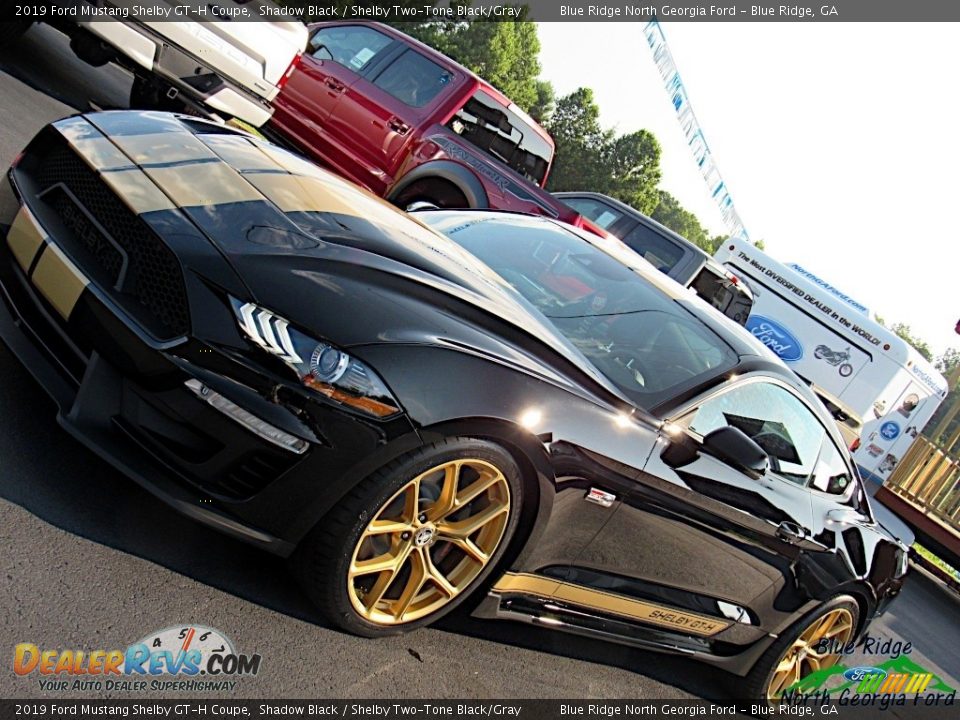 2019 Ford Mustang Shelby GT-H Coupe Shadow Black / Shelby Two-Tone Black/Gray Photo #31