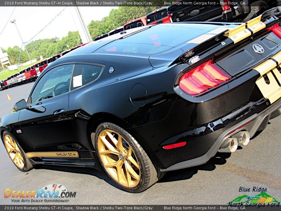 2019 Ford Mustang Shelby GT-H Coupe Shadow Black / Shelby Two-Tone Black/Gray Photo #34